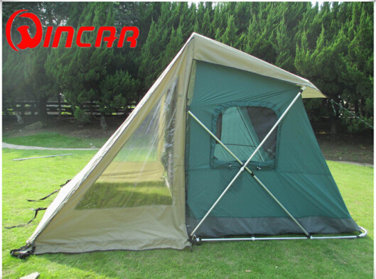 la tente et la tente de tissu de 150D Oxford verdissent le × 2m de 2.5m pour camper